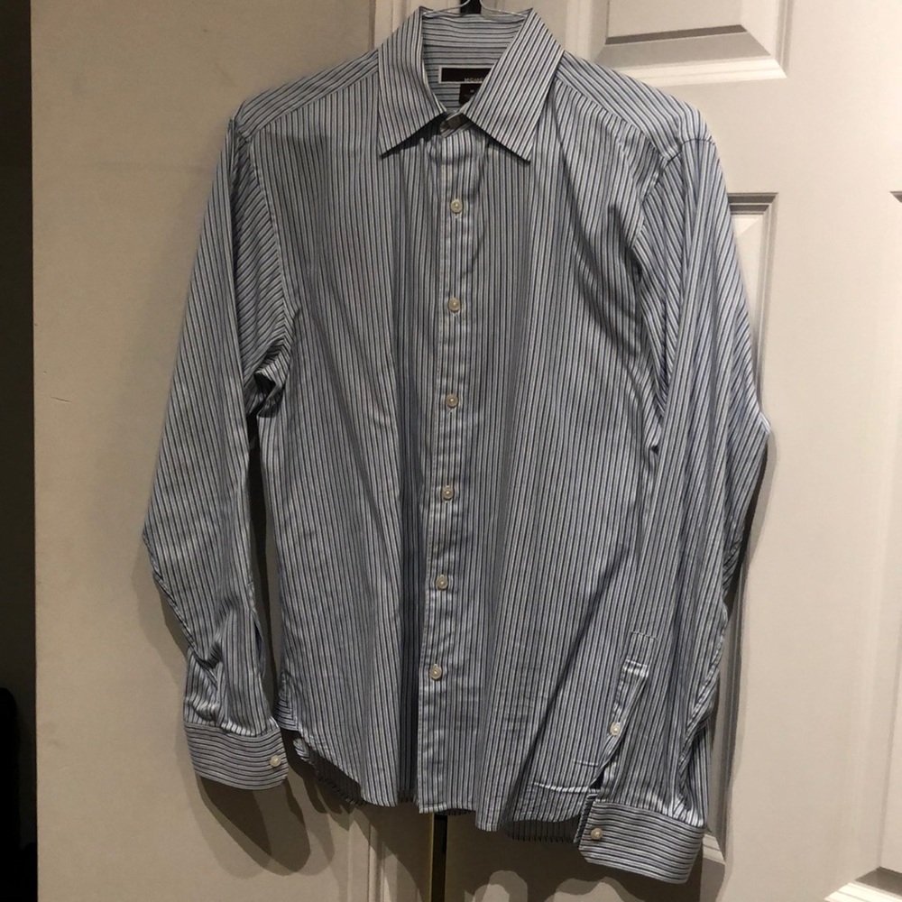 Michael Kors 100% cotton casual button up shirt